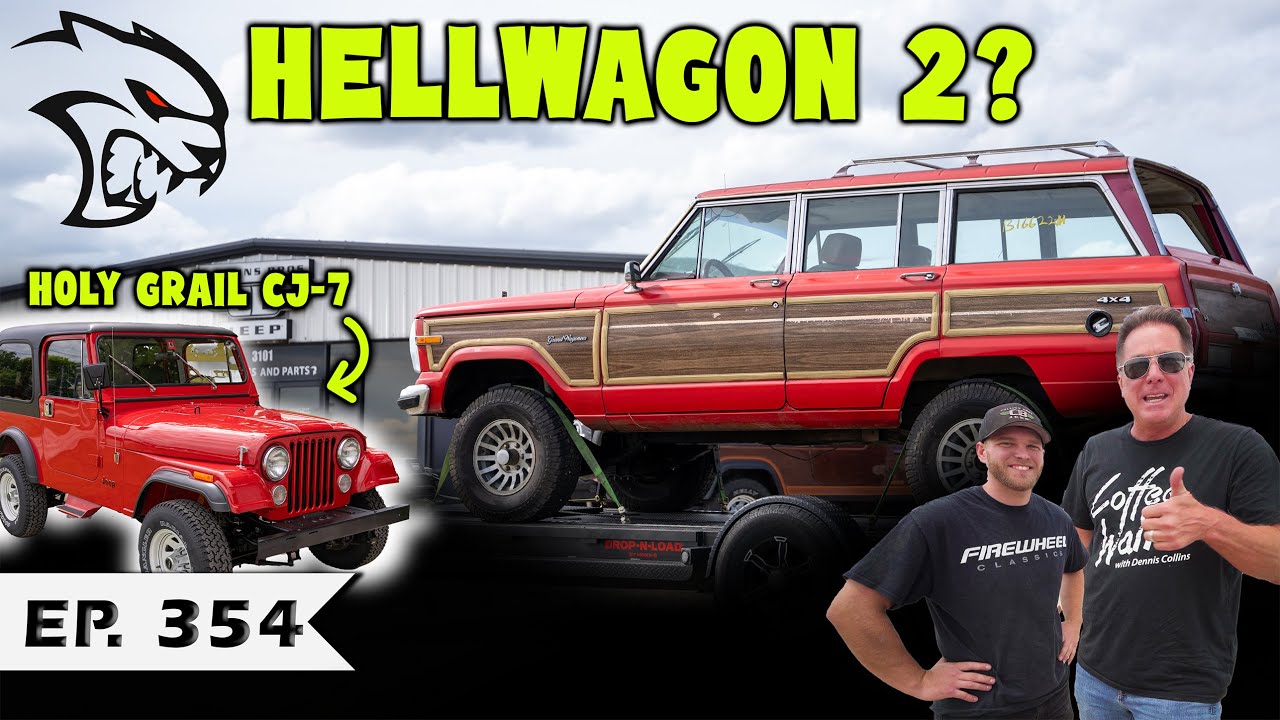 Coffee Walk | HOLY GRAILS: 1986 Jeep CJ-7 & 1991 Grand Wagoneer!