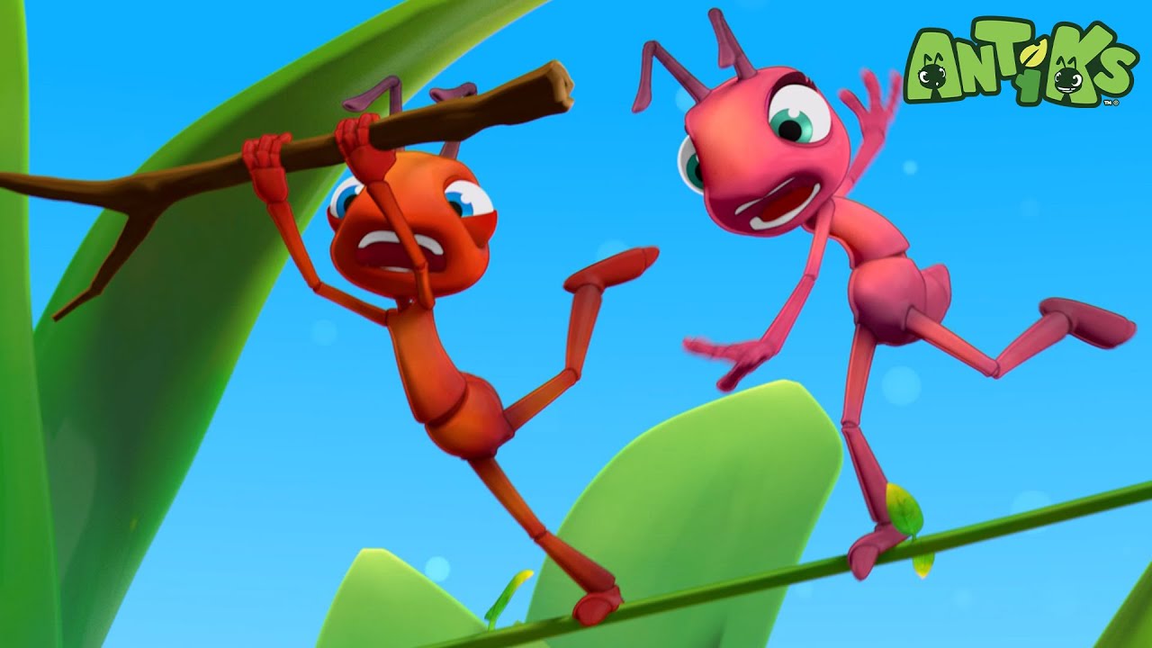 High Wire Act | 🐛 Antiks & Insectibles 🐜 | Funny Cartoons for Kids | Moonbug