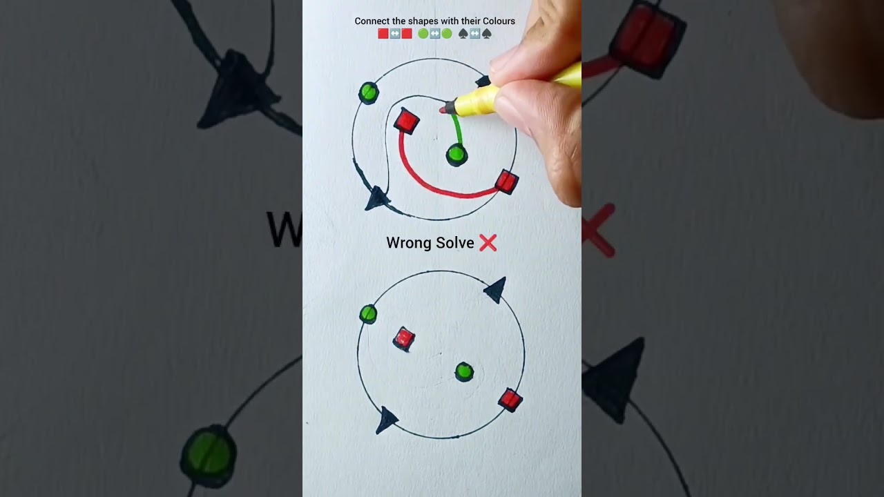 OMG 😱 Impossible or easy to solve game ?   #shorts #art #games