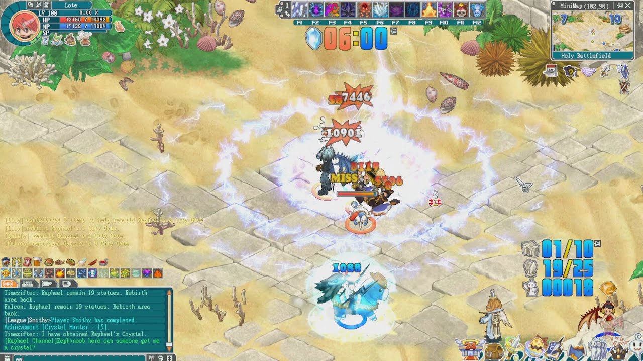 CHAOS Overflow! - Holy Battle Field Angels Online PVP2 | Level 100 Cap