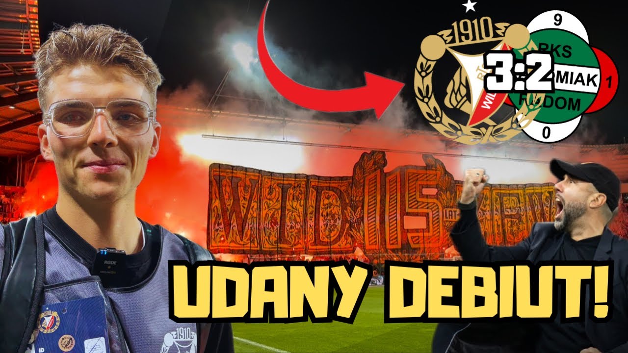 Byłem na WIDZEW ŁÓDŹ - RADOMIAK! 5 GOLI - Szalony mecz! Wygrana w debiucie TRENERA! VLOG