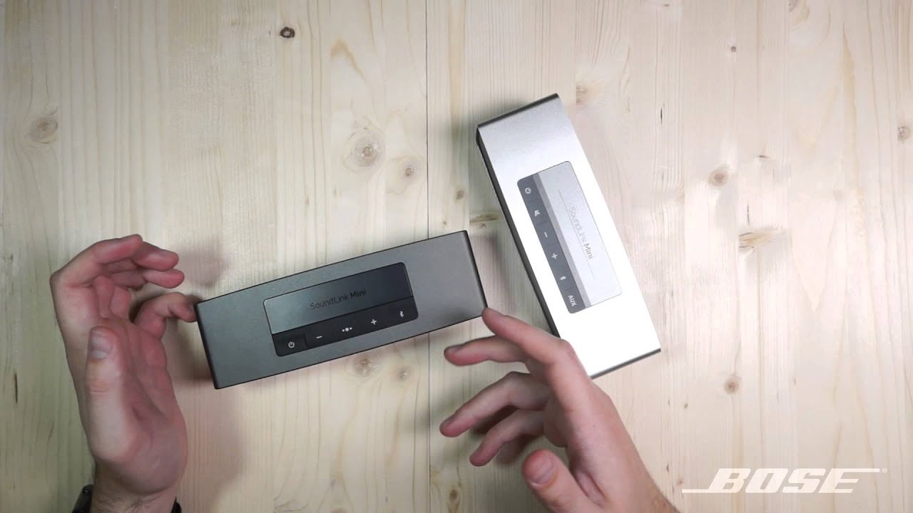 Сравнение Bose SoundLink Mini I & II