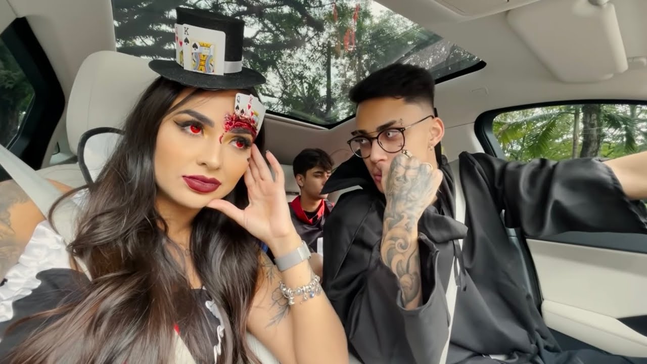 FOMOS PRA UM FESTA DE TERROR E OLHA O QUE ACONTECEU