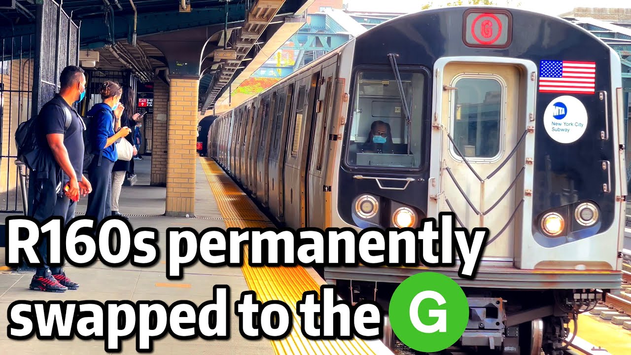 ⁴ᴷ⁶⁰ R160 being Permanently Swapped to G Line Service