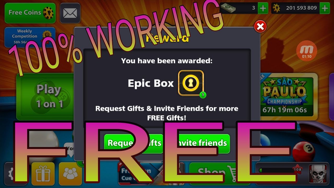 2 Epic boxes for free (NO ROOTED / HACKED /CHEAT)..100%working