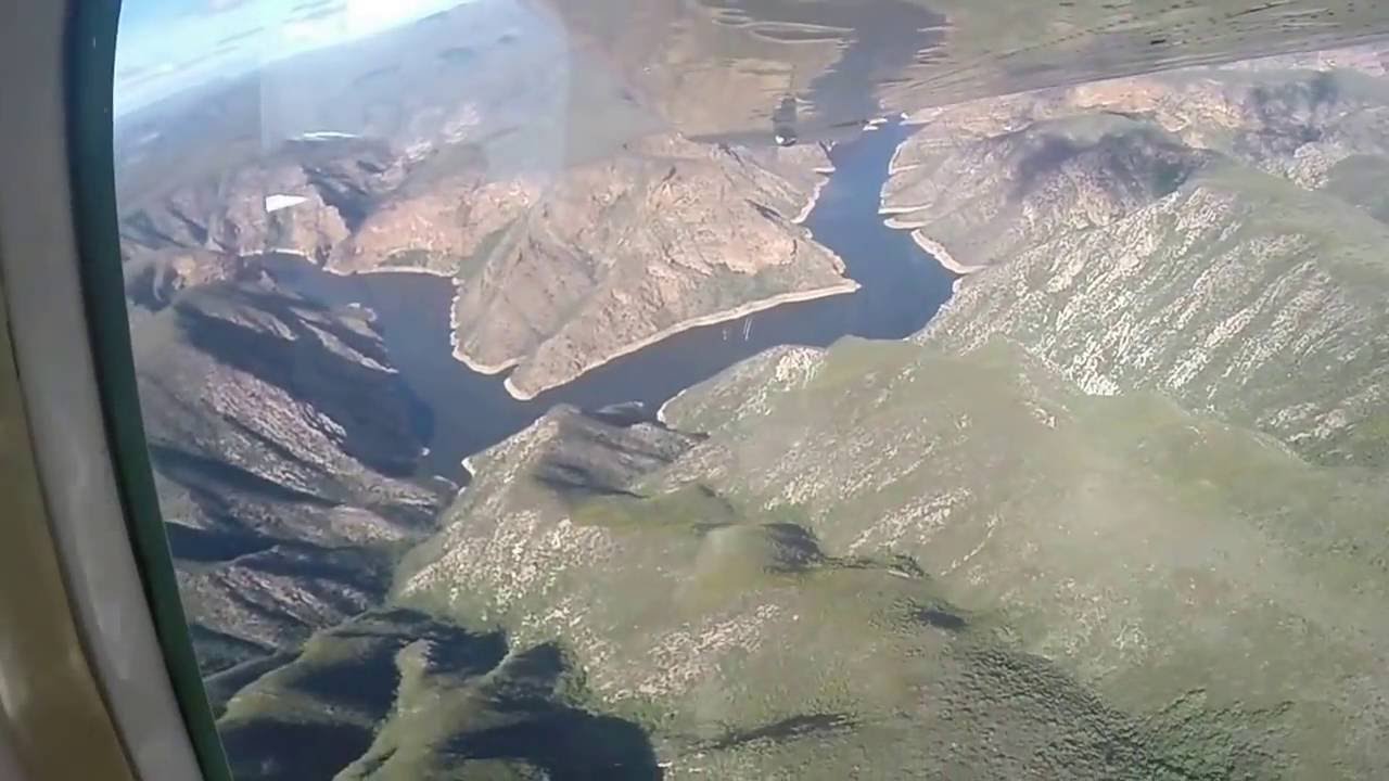 Kouga Dam from the air