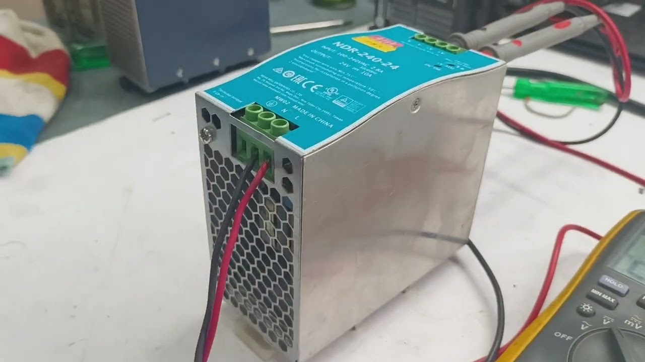 DR-120-24 | Mean Well 120W 24V DIN Rail Power Supply | @star-automations #powersupply