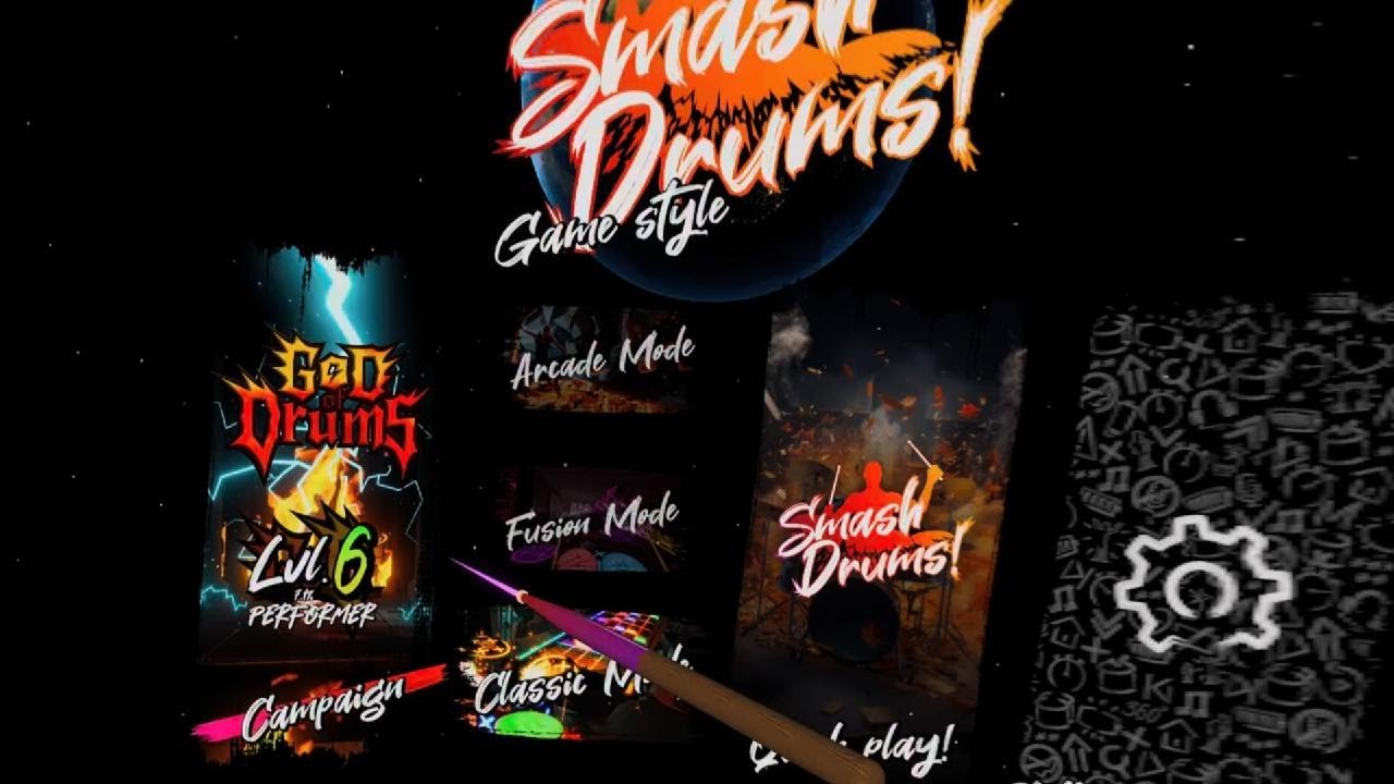 Smash Drums - God of Drums Campaign #psvr2