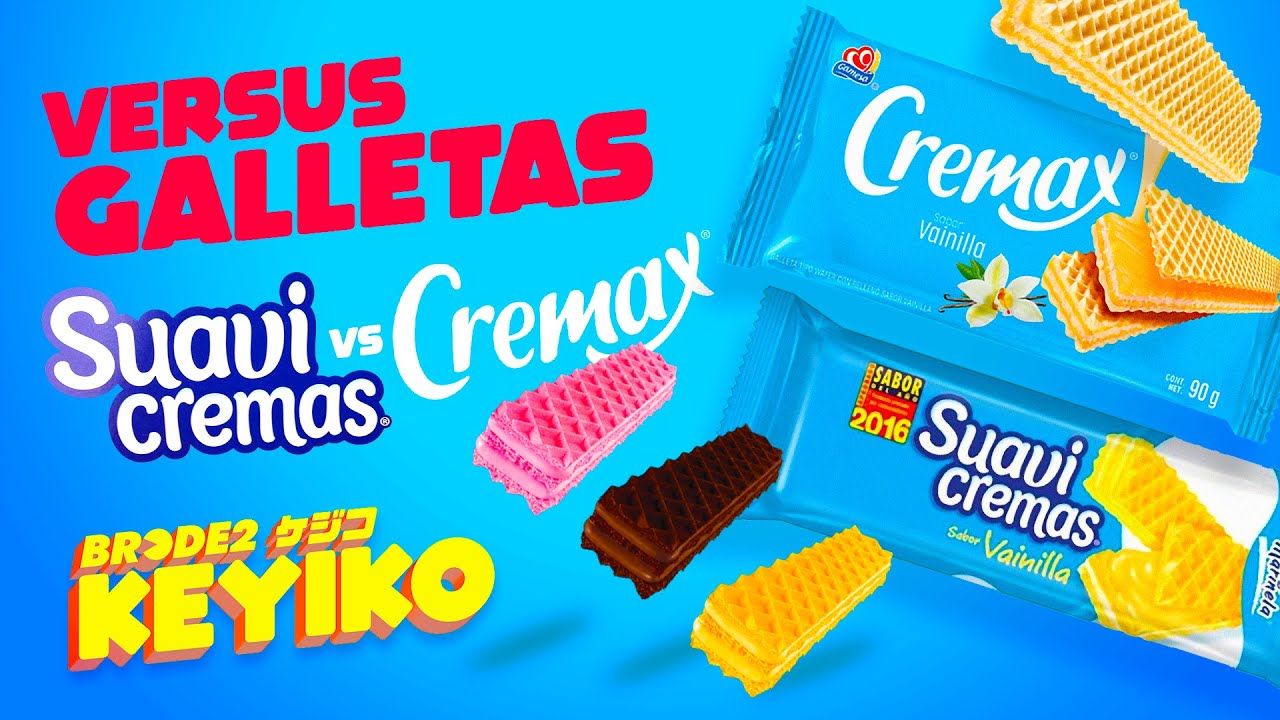 Versus Galletas: SUAVICREMAS vs CREMAX 🍪 - BRCDE2 Keyiko
