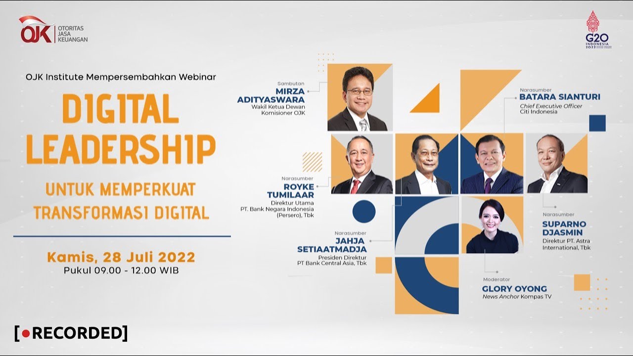 [RECORDED] Webinar Digital Leadership untuk Memperkuat Transformasi Digital