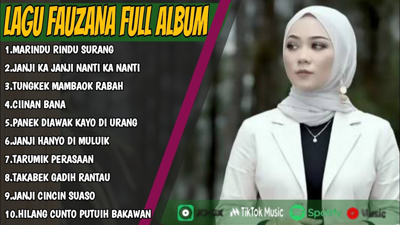 FAUZANA - MARINDU RINDU SURANG | LAGU MINANG TERBARU 2026 VIRAL | JANJI KA JANJI NANTI | FULL ALBUM