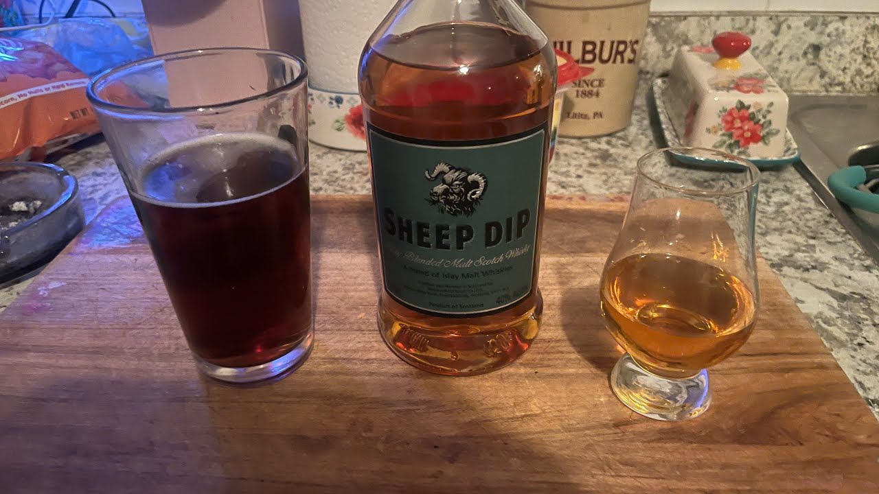 Обзор виски Mad Micks № 158. Купажированный солодовый виски Sheep Dip Islay.