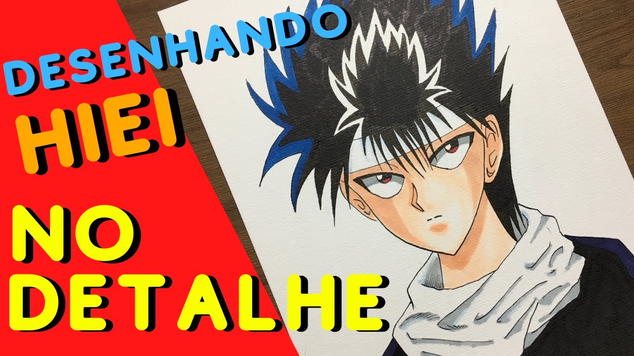 COMO DESENHAR O HIEI - YU YU HAKUSHO
