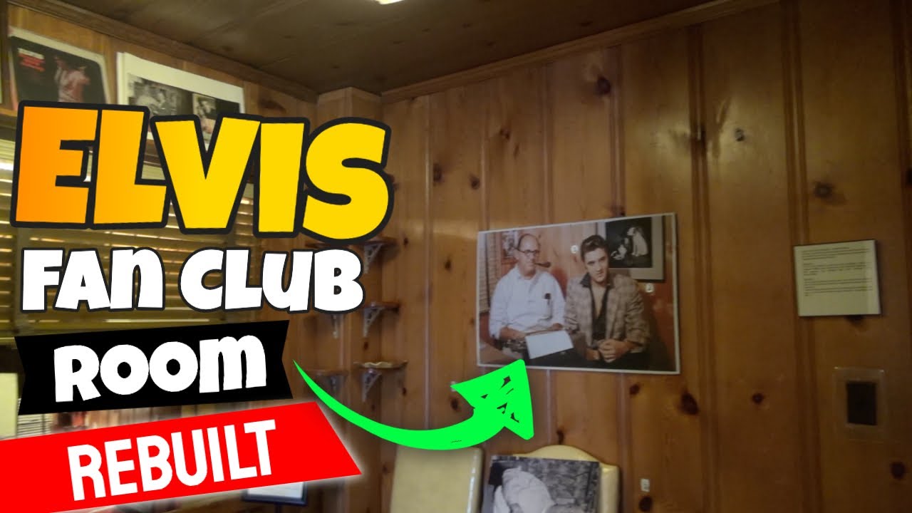 Внутри здания фан-клуба Элвиса Пресли Полковник Том Па...