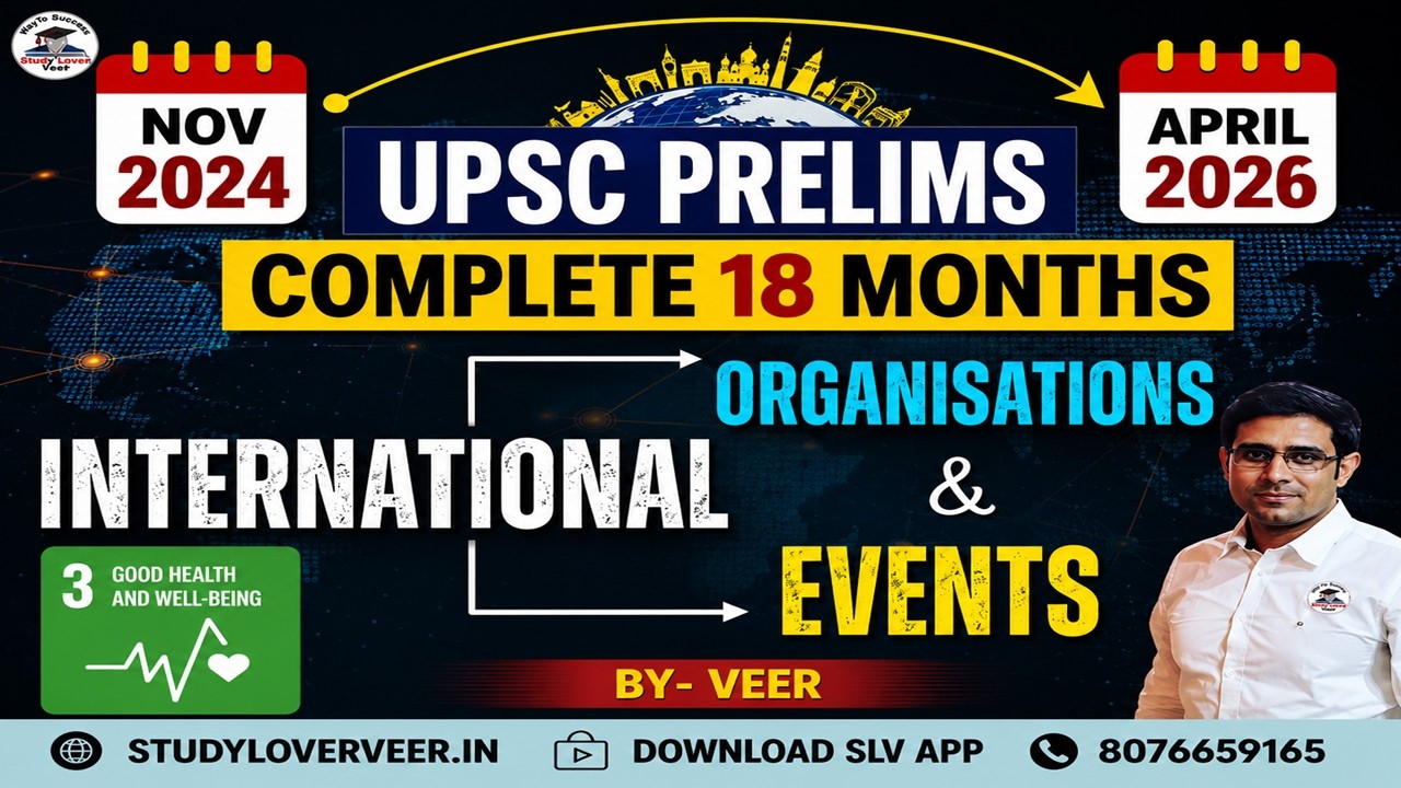 UPSC Prelims 2026: International Organisation in News | International Relation for UPSC Prelims 2026