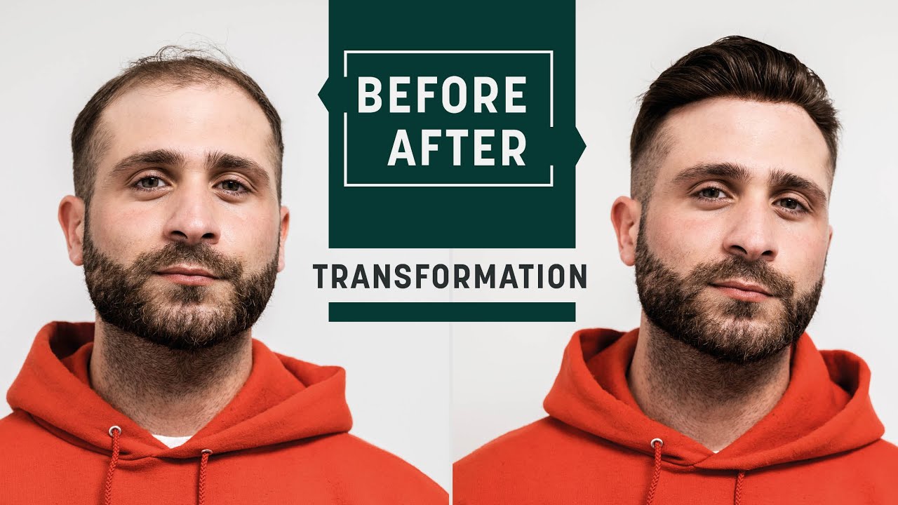 Men's short hair cut for summer | On-trend hairstyle 2020 with a hairsystem | Hairsystems Heydecke