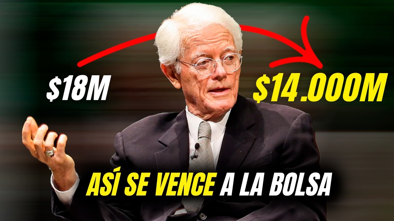Cómo PETER LYNCH pasó de $18.000.000M a $14.000.000.000M