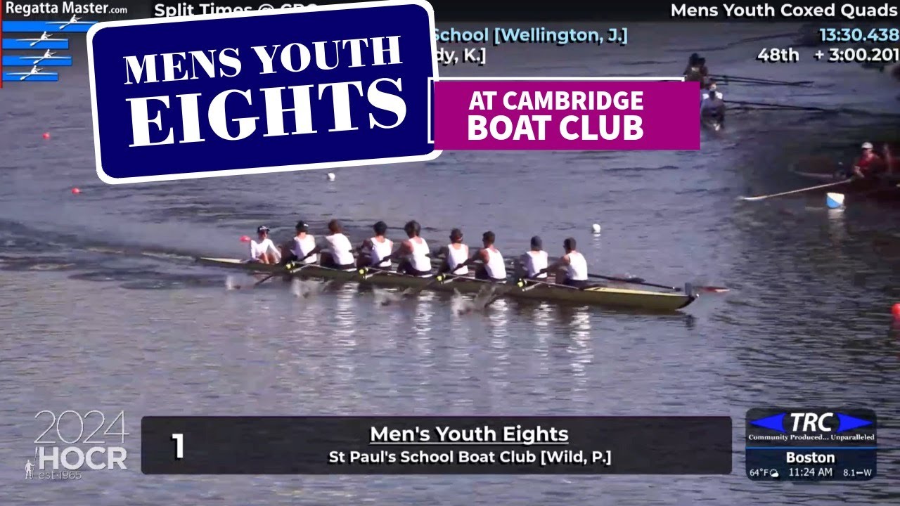 HOCR 2024 | #55 Men's Youth Eights - M YOUTH 8+ at Cambridge