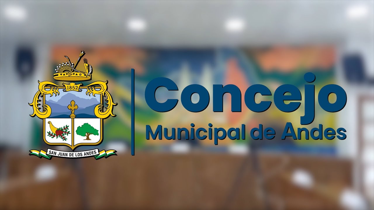 Instalación del Tercer período de sesiones ordinarias del Concejo Municipal de Andes-Ago. 04 de 2025