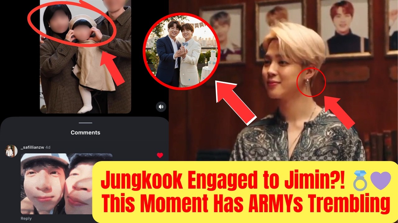Чонгук обручился с Чимином?! 💍💜 Этот момент заставил ARMY дрожать от волнения.