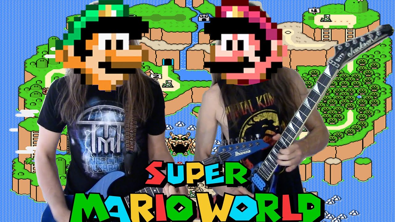 Athletic Theme | Super Mario World | SPEED METAL COVER