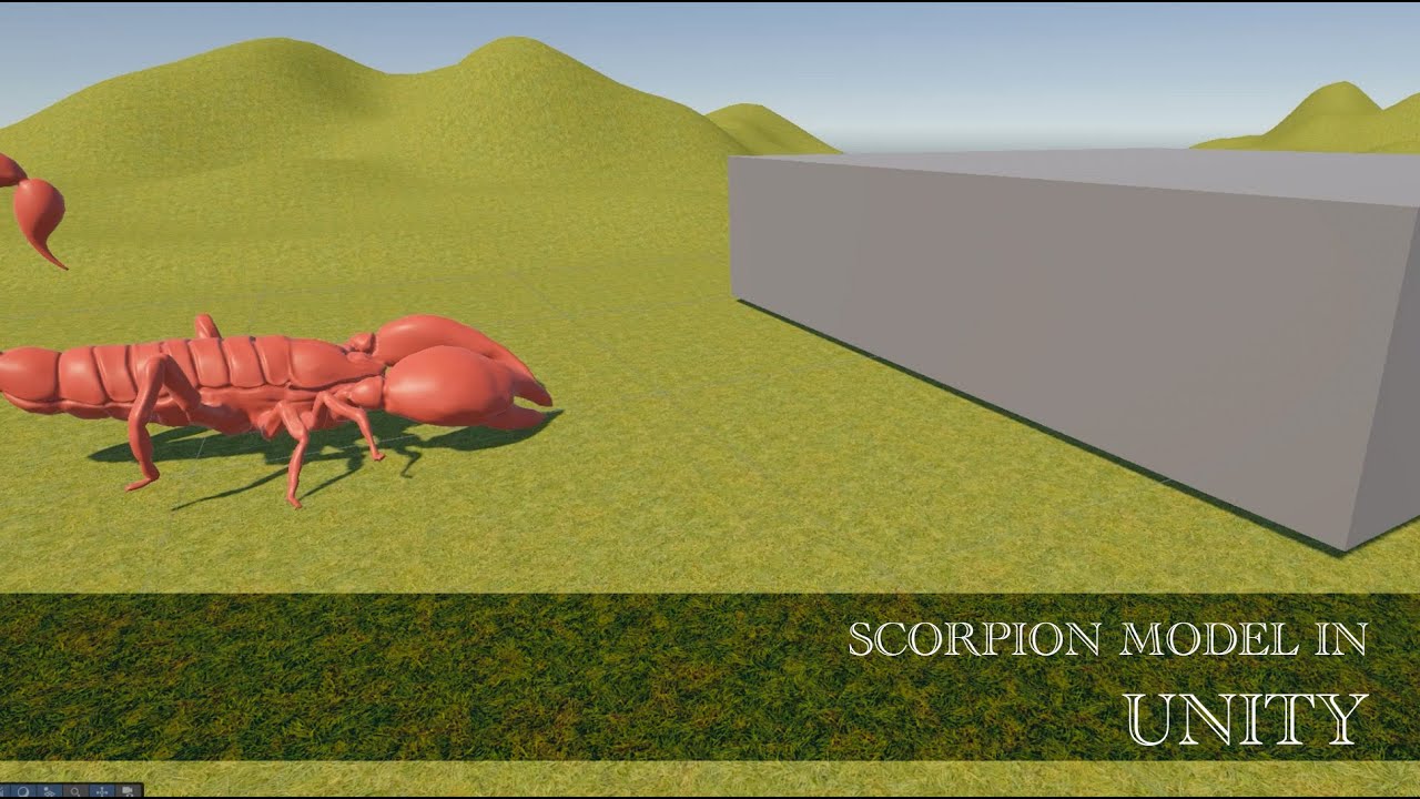 Scorpion Modelling and Animation Part 4.1: Unity Integration & C# Controller