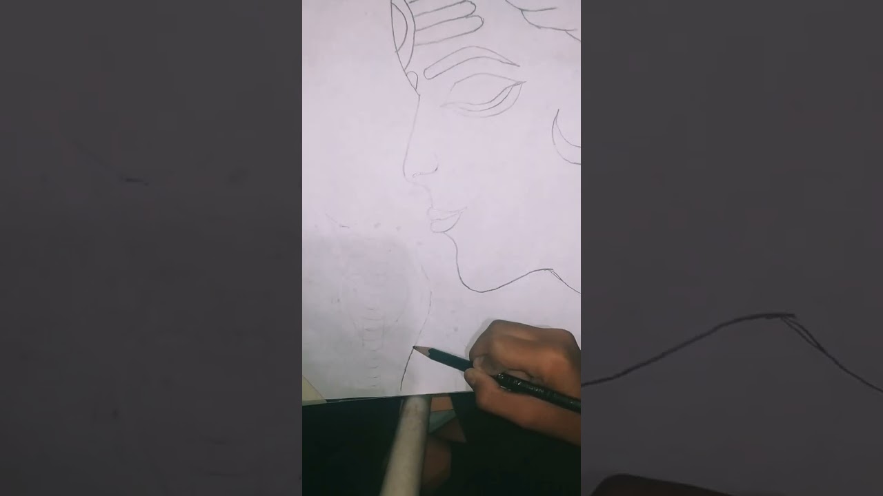 Mahadev  drawing 