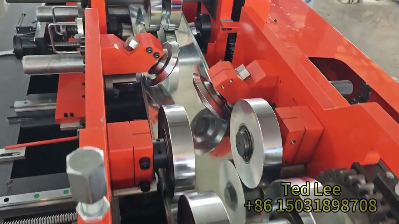 G550 Hardness Automatic C and Z Purlin Roll Forming Machine