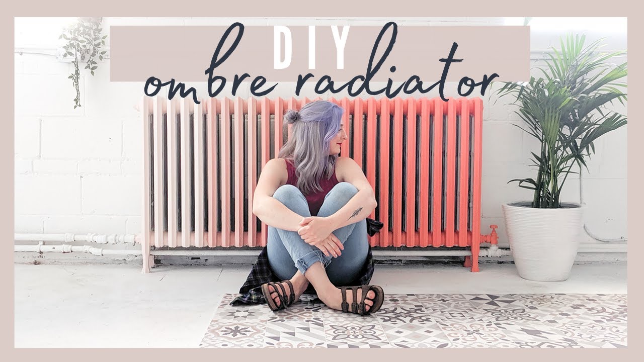 Ombre Paint Tips! DIY Radiator Makeover