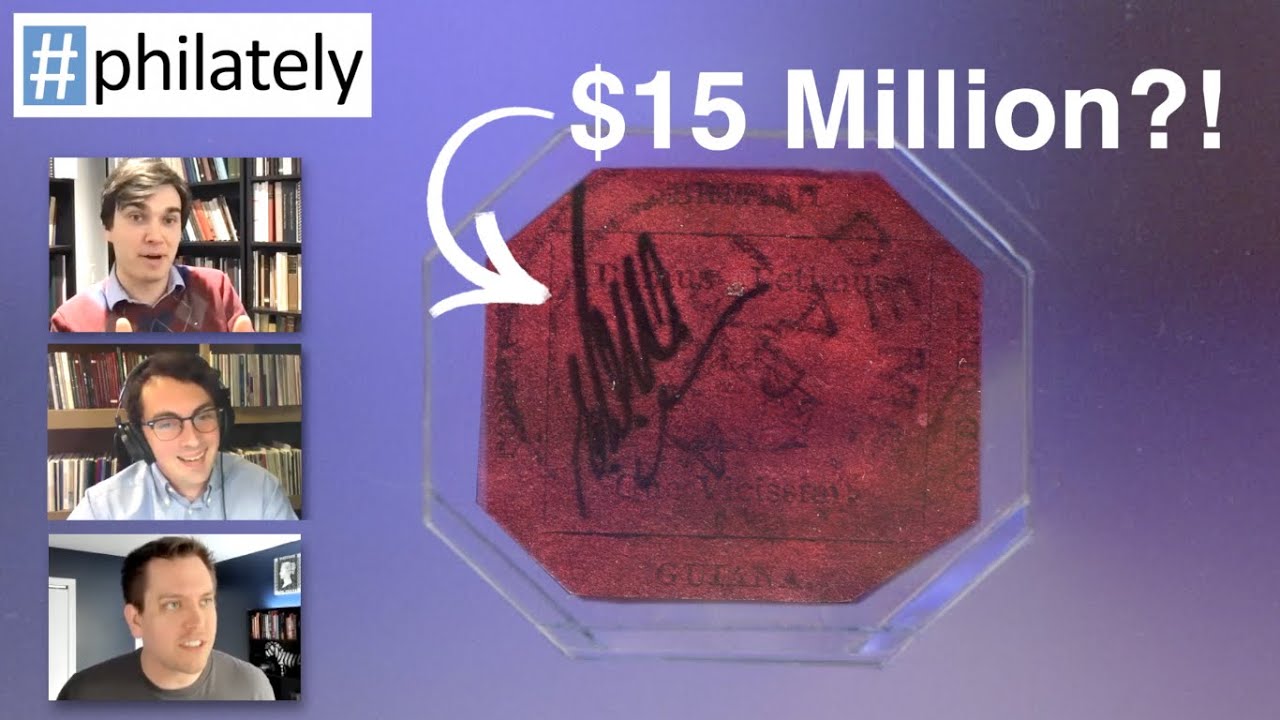 World's Most Valuable Stamp at Auction, feat. CwP #philately