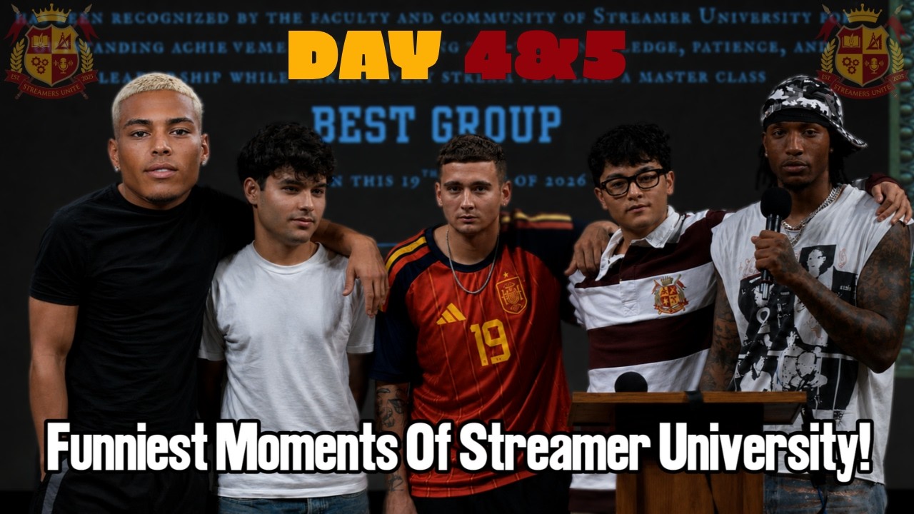 CORE BOYS Funniest Moments Of Streamer University (Day 4&5)