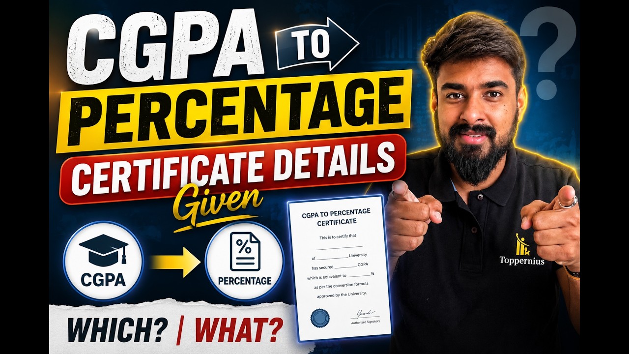 MBA CET Cap Registration Process| CGPA to Percentage Certificate