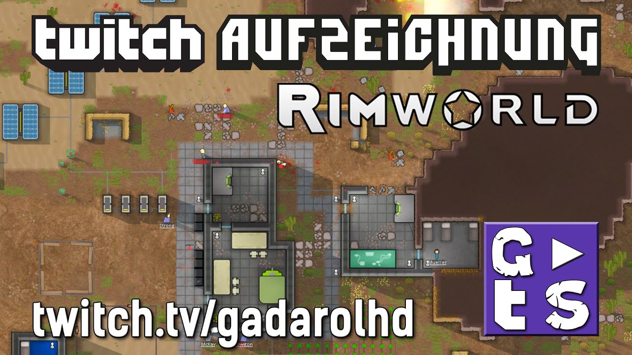 Gadarol LIVE: RimWorld angespielt und eure Fragen #gadalive - 1 / 4