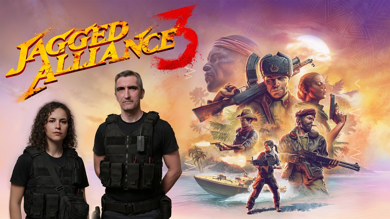 Jagged Alliance 3. Стрим 6. Нубейки на тропе войны, или как нам победить раздолбайство.