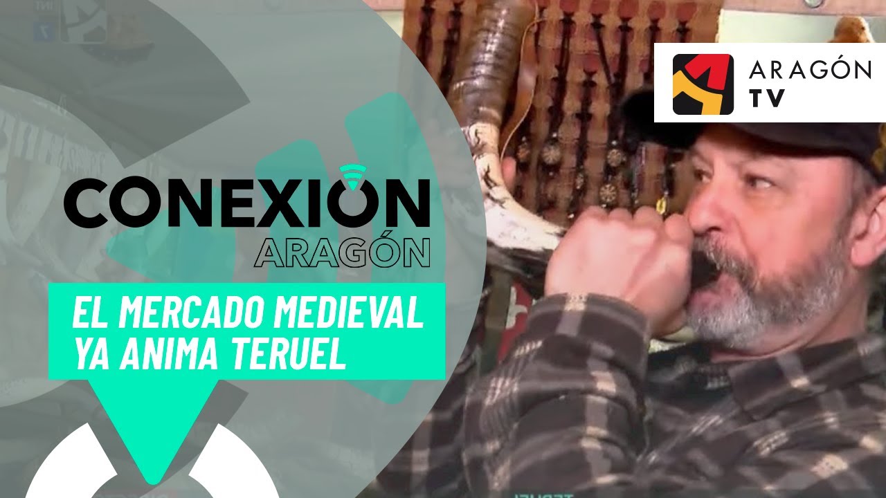 El mercado medieval ya anima Teruel a la espera de las Bodas de Isabel de Segura.
