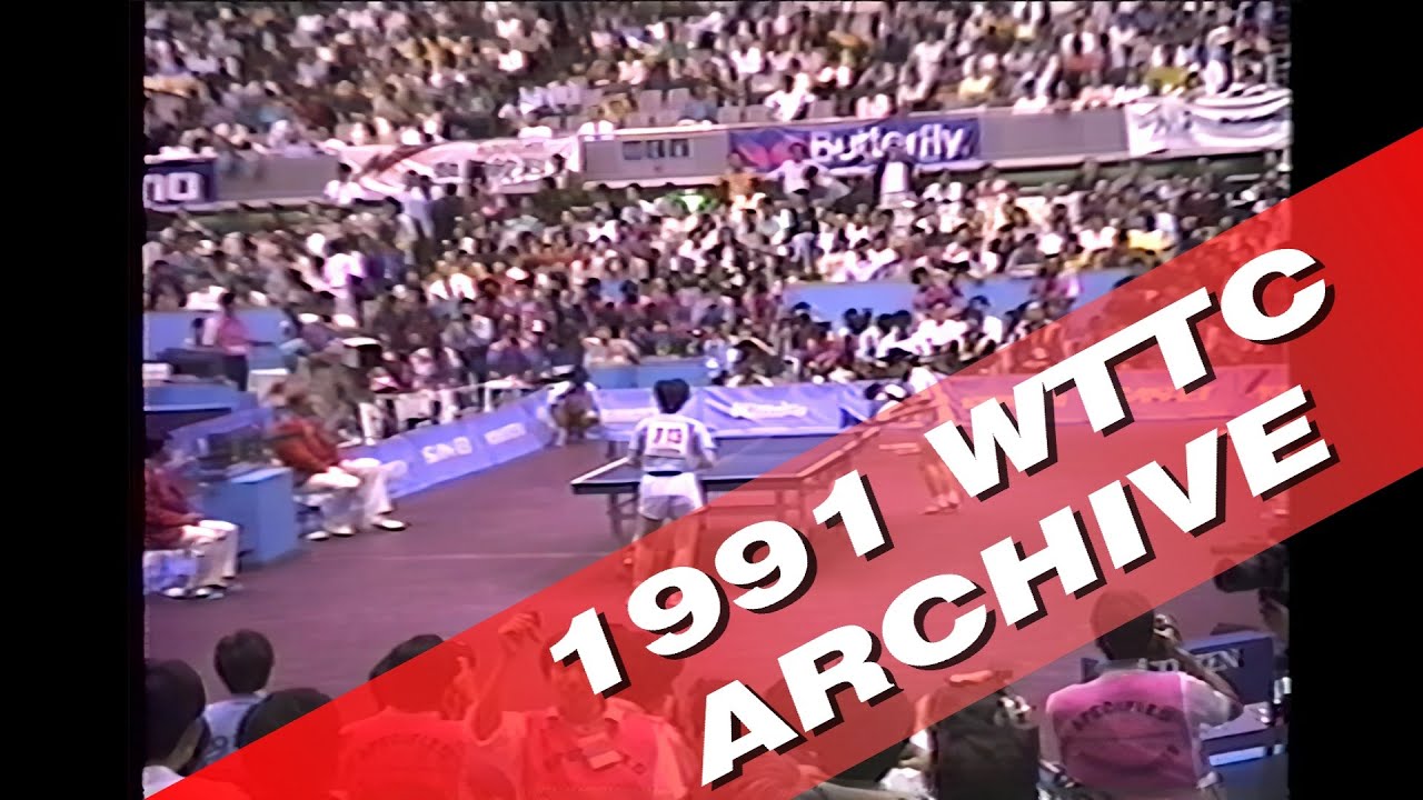 1991 World Championships - Women's Singles Final: Deng Yaping (CHN) - Li Bun Hui (Unified KOR)