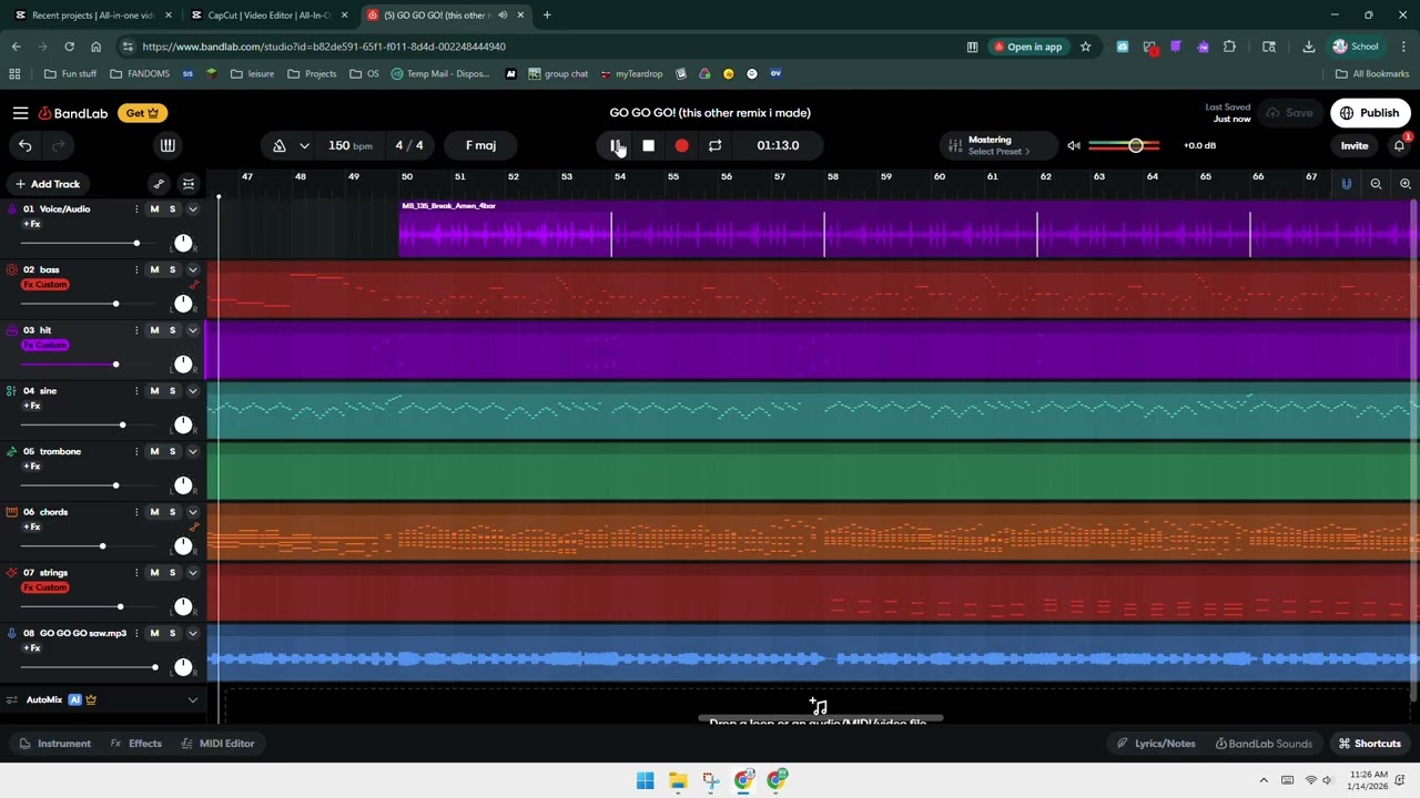 another remix of GO GO GO! by Bitzel