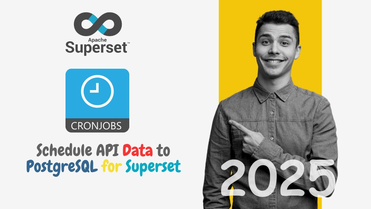 Auto-Refresh Superset Dashboards with Cron Job | Python + PostgreSQL + API (in Hindi)