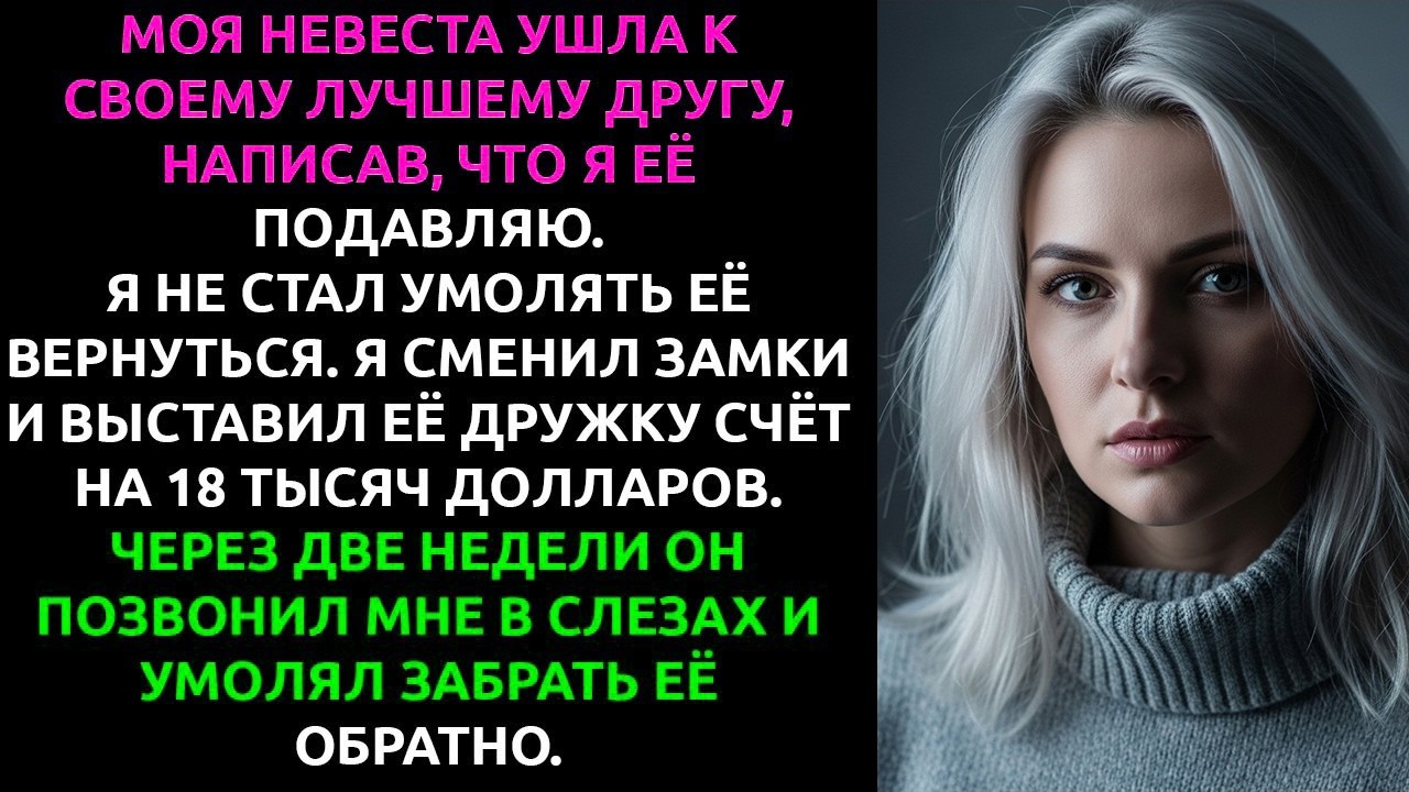 Невеста написала: «Я ушла»… Через час я уже менял замки в нашей квартире