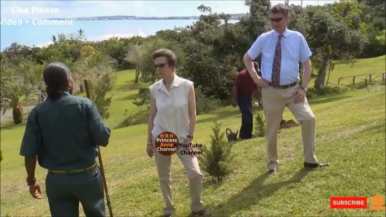 Princess Anne Vice Admiral Sir Timothy Laurence Royal Green Planet
