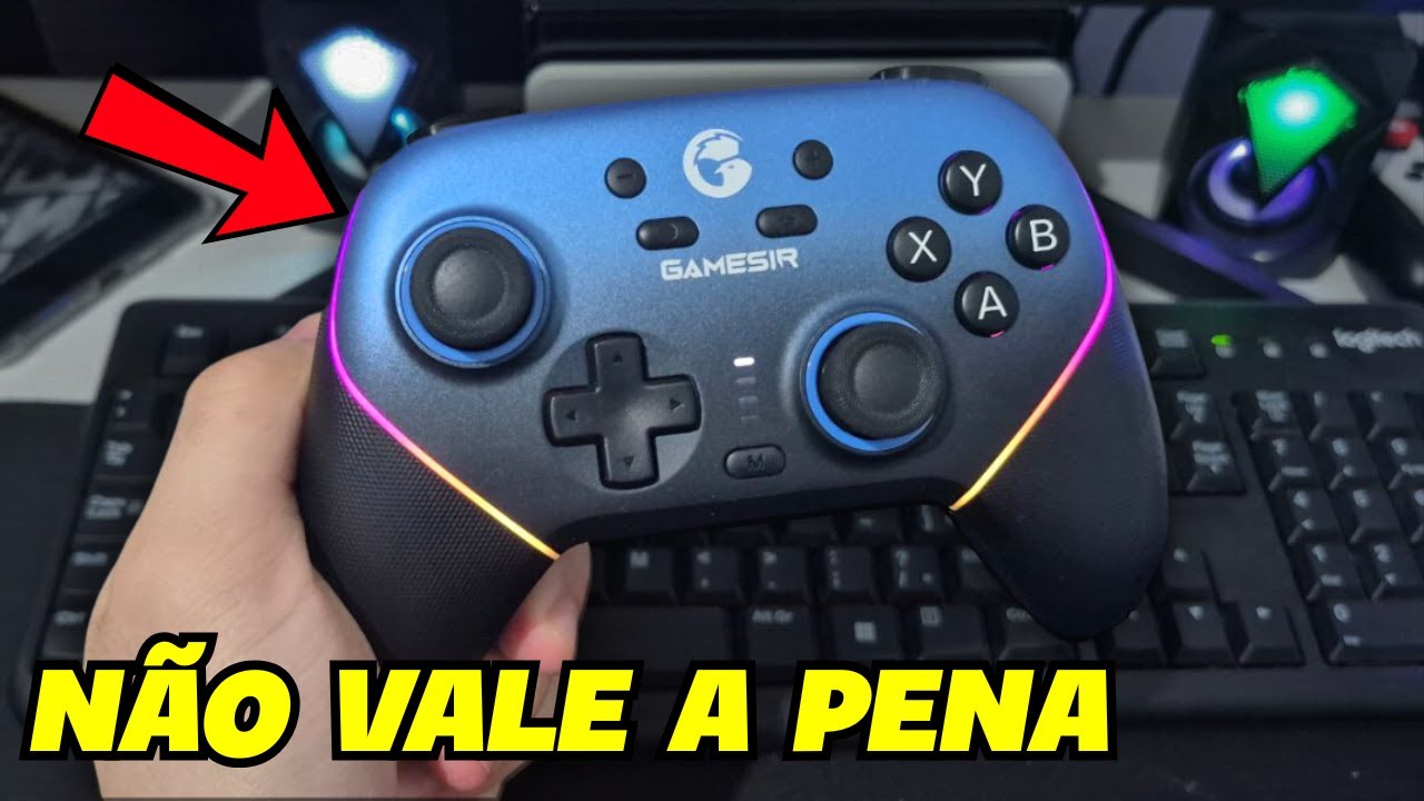 Controle GameSir Super Nova É Bom? - Vale a Pena o Controle Sem Fio Game Sir Super Nova?