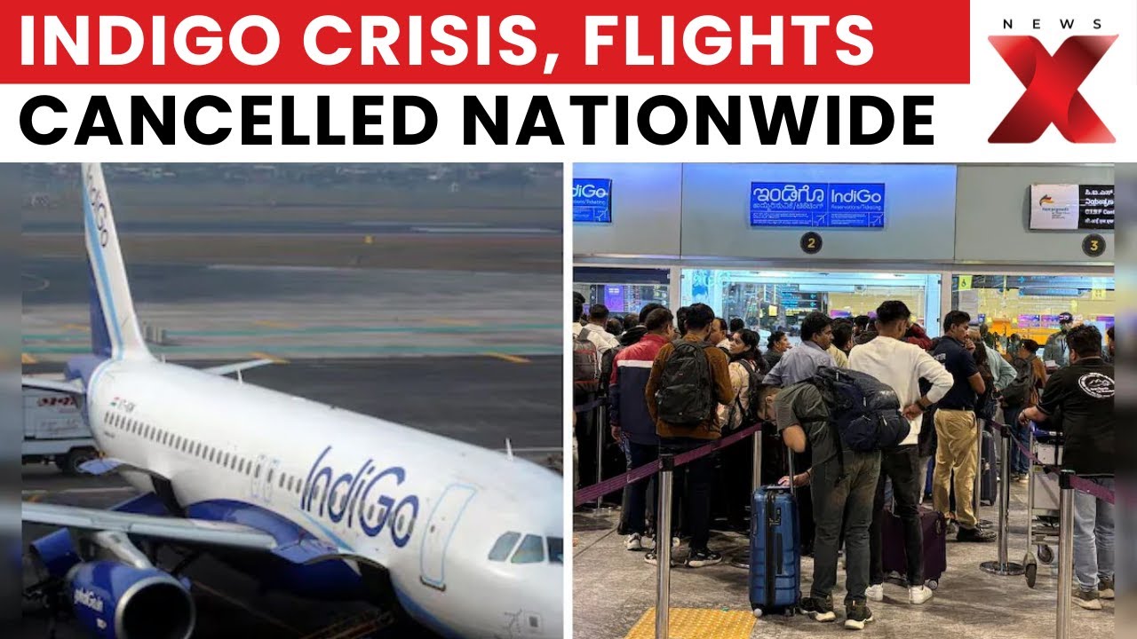 IndiGo Crisis Enters Day 5: Massive Flight Chaos, Govt Steps In Amid Passenger Outrage