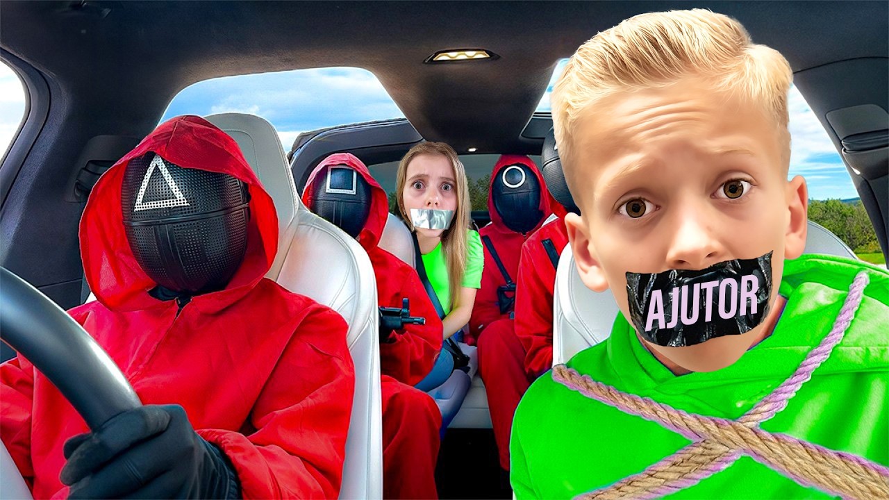 👽 Squid Game în viața reală 🫨 de Crăciun 🎄