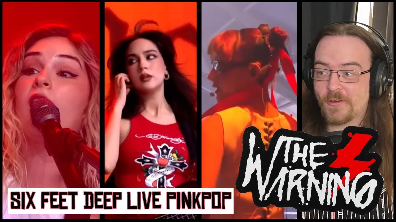 OPENING WITH THE THUNDER!!!! The Warning - Six Feet Deep Live at Pinkpop 2025 (REACTION)