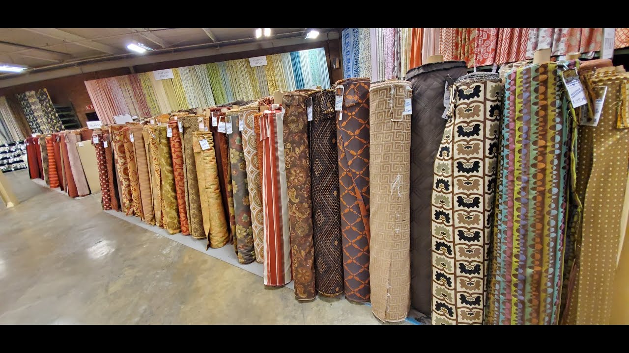 Loomcraft Fabric Outlet Walk-Through (Burlington, NC) 2-1-2020