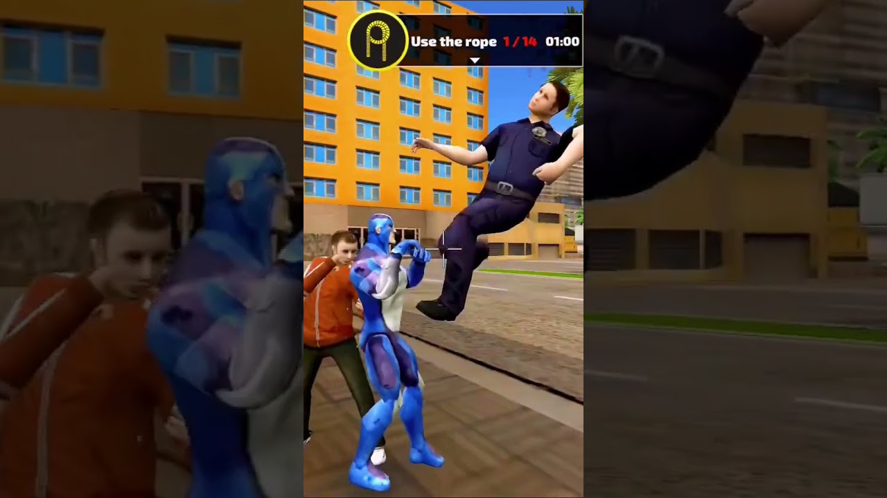 rope hero. game me. aai. police 