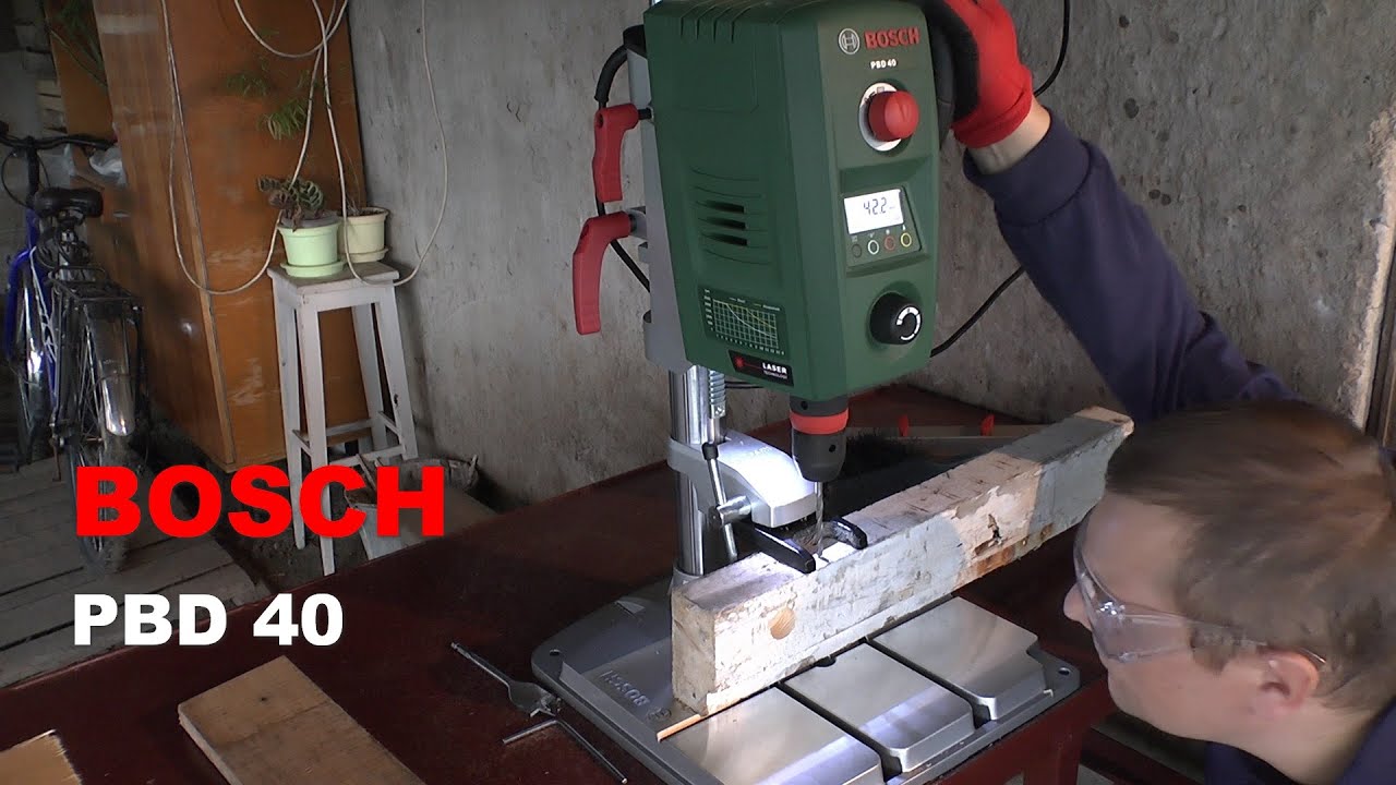 PRO настольный сверлильный станок BOSCH PBD 40