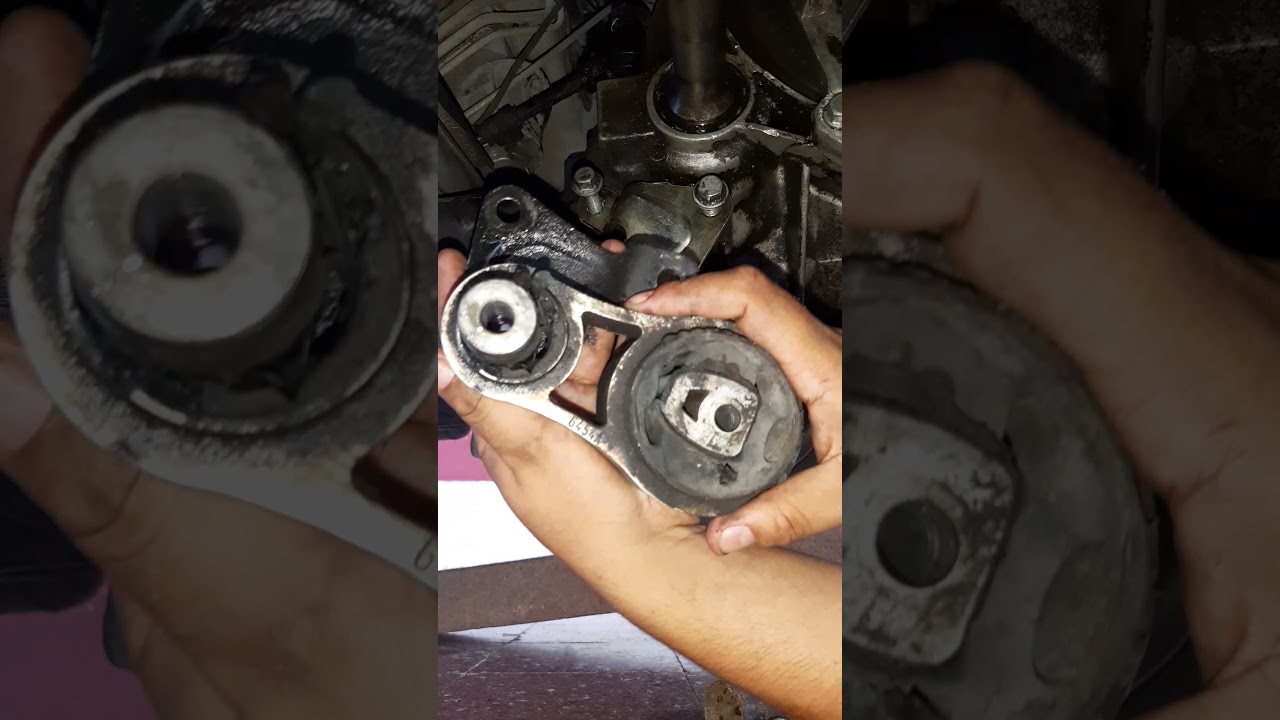 cambio de pata de motor ecosport 1.6 rocam (pata de abajo)