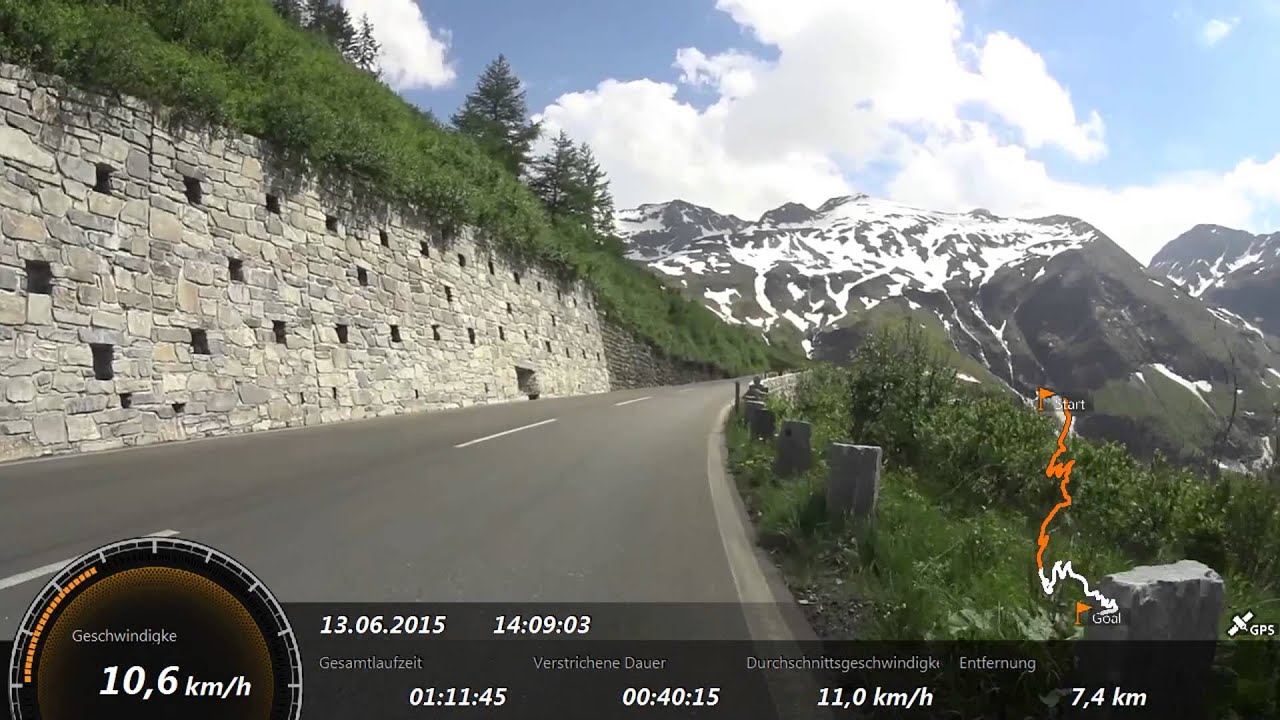 Virtual Bike Tour Großglockner