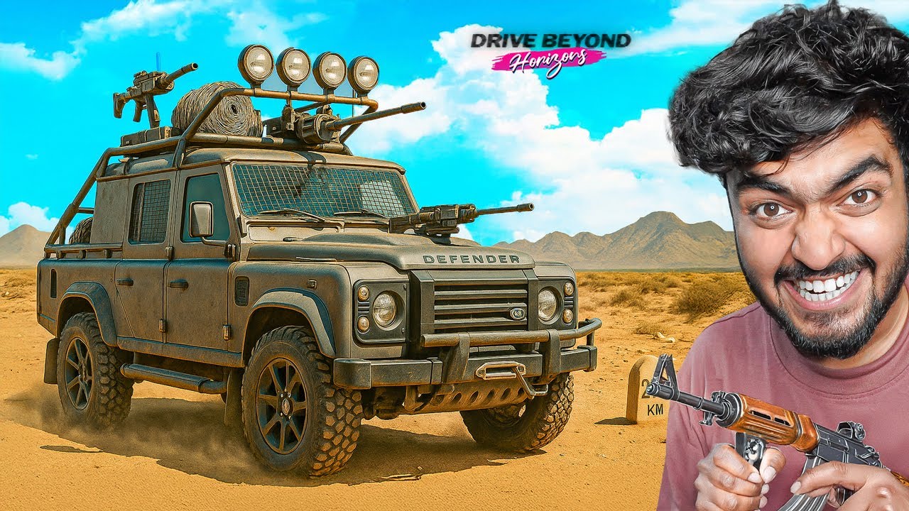 I BUILT A DEFENDER FROM TRASH IN THE DESERT! | DRIVE BEYOND HORIZONS #19